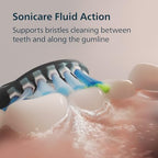 Philips Sonicare 6500 Series Electric Toothbrush - Next-Generation Sonicare Technology, Pressure Sensor, 9 Brushing Settings, SmarTimer, BrushPacer, 21-Day Runtime, Travel Case, Navy Blue, HX7413/07