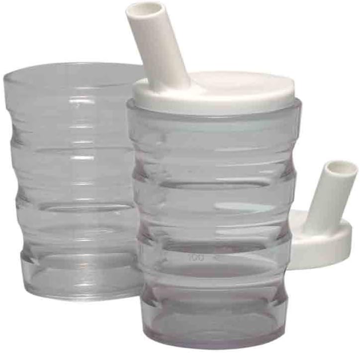 AliMed Rika Sure-Grip Cups, Clear, Pack of 3