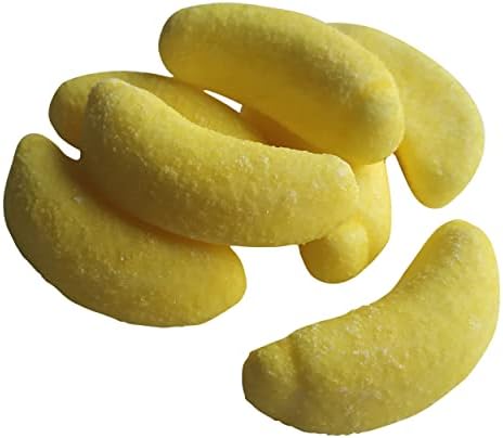 Haribo Bananas | Banana Candy | Crunchy Banana Candy with Soft Core | Haribo Banana Candy | 8.46 Ounce Total