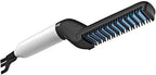 Angoily 1pc Multifunction Hair Styling Comb for Men Curling Straightening Brush with Us Ergonomic Non- Design Portable Travel-Friendly Hair Tool
