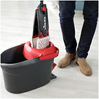 Vileda Floor mop, Microfibre, red, Set