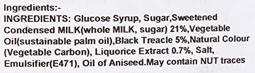 Walkers' Nonsuch Liquorice Toffees | with Condensed Milk & Black Treacle | Imported from the UK | Traditional British Candy | Old Fashioned Licorice Toffee | 44.09 Oz (1.25kg)