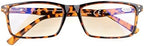 Eyekepper Computer Stylish Readers Quality Spring Hinges Computer Reading Glasses Tortoiseshell +0.5