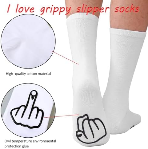 Show off Funny Colorful Novelty Socks ，Gag Christmas Gifts for Men and Women New Year