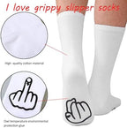 Show off Funny Colorful Novelty Socks ，Gag Christmas Gifts for Men and Women New Year