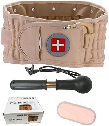 Lumbar Decompression Back Belt for Lower Back Pain Relief,Back Decompression Belt, One Size Fits 29-49 Inches Waist, Great Gift