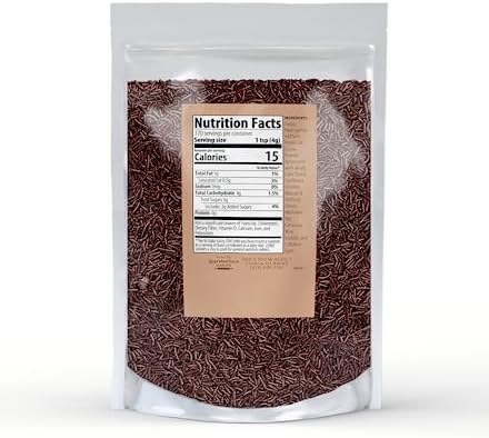 Chocolate Sprinkles, Made with real cocoa, Decorative Dessert Topping (1.5 Lb)
