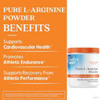 Doctors Best Pure L-Arginine Powder - L Arginine Supplement for Men & Women, Supports Nitric Oxide Levels & Heart Health, Blood Flow Support, Gluten Free, Vegan, Non GMO - 10.6 oz