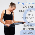 Sacroiliac SI Joint Hip Belt-Sciatica Belt for Women and Men,Pain Relief for Lower Back,Sacroiliac, Sciatic,Pelvic,Lumbar,Hip,Leg,Sacral Nerve(Blue XL-XXL Hip Size 47-56inch)