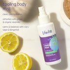 LIFE-FLO Cooling Mist - Refreshing Body Mist for Women - Instantly Cools Hot Flashes with Ginger, Organic Aloe Vera and Lavender - Fresh Sage Mint Scent, 60-Day Guarantee, Not Tested on Animals, 3.4oz