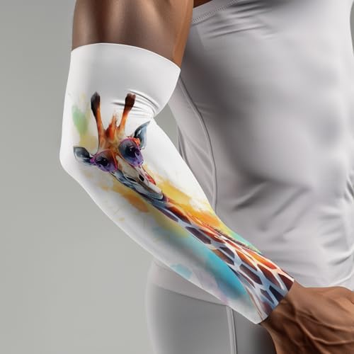 Cooling Arm Cover For Men & Women - Uv Sun Protection Arm Sleeves For Driving Golfing Fishing Cycling Hiking