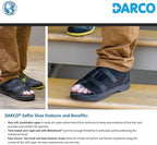 Darco International Softie Surgical Shoe – Women’s Medium (US 6.5–8) – Lightweight Post-Operative Support – Part # STW2B