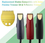 Replacement Narrow Blade Compatible with oster Finisher Trimmer Model 59 and T-Finisher Trimmer Blades Wide, golden