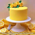 Confect Lemon Yellow Pastel Fondant for Cake Decorating | Fondant for Cakes, Smooth & Pliable Icing, Easy to Use for Decorating, Sculpting & Covering Cakes | Vegan, Gluten-Free, Nut-Free, Palm Oil-Free – 8.8 Oz