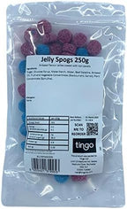 Jelly Spogs/Jelly Buttons 250 gram bag (1/4 Kilo)