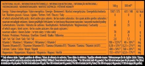 Isostar Hydrate & Perform - ORANGE - 52.91oz / 1.5Kg bag