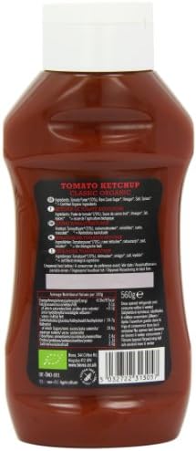 Biona Organic - Classic Squeezy Tomato Ketchup - 560g (Pack of 4)