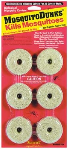 Summit...Responsible Solutions 110-12 Mosquito Dunks, 6 Piece - 2 Pack