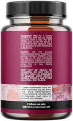 D Mannose with Cranberry Supplement - D Mannose 1000mg per Serving Capsules for Kidney Defense Support & Cleanse and Urinary Tract Health for Women & Men - Adults Bladder Health Supplement - 60 Count
