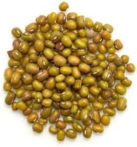 Yupik Organic Mung Beans, 2.2 lb (35.3 oz), USDA Certified, Kosher, Gluten-Free, Dried Legumes, Excellent Source of Protein & Fiber, Perfect for Sprouting, Soups & Salads