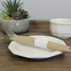 RayLynn Products, Pack of 500 White Premium Napkin Bands, Self-Adhesive 1.5" x 4.25"
