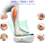 Y&LJ EMS Foot Stimulator Pro +, EMS Foot Massager for Neuropathy Foot Massager for Circulation and Pain Relief with TENS Unit Muscle Stimulator for Feet Body
