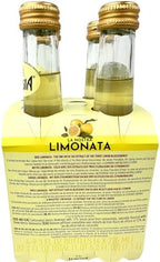 Lurisia Limonata Lemon Soda 4 x 9.3 Fl Oz (275ml) Italian Soda - Sparkling Lemonade Bottles - Citrus Lemon Soft Drink - Limonata from Italy - Carbonated Fruit Juice Beverage