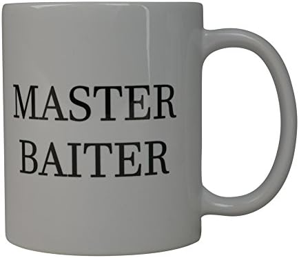 Rogue River Tactical Coffee Mug Fishing Fish Master Baiter Novelty Cup Great Gift Idea For Men Him Dad Grandpa Fisherman (Master)