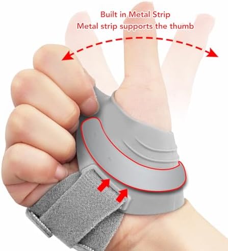 CMC Thumb Brace for Osteoarthritis CMC Joint Pain Stabilizes Thumb CMC Joint Without Limiting Hand Function Left Hand (L)