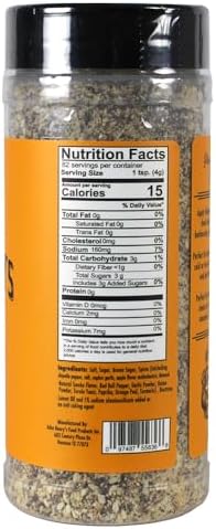 John Henry's Aloha Chicken & Fish Rub Blend Ginger Sesame Garlic 10.5 Oz Bottle