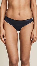 Calvin Klein Women's Invisibles Seamless Thong Panties, 3 Pack