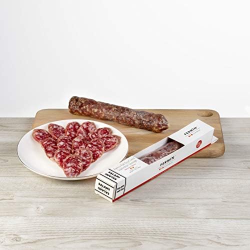 Fermin Salchichon– Dry-Cured Iberico Sausage, 7 oz | Premium Spanish Charcuterie Made with Iberico Pork