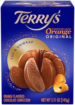 Terry's Milk Chocolate Oranges - Pack of 12 - Each Orange 5.11oz - Holiday Classic Milk Chocolate Orange