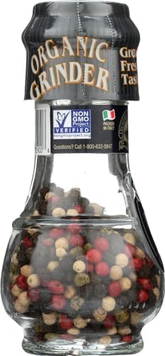Drogheria & Alimentari, Organic 4 Seasons Peppercorns Mill, 1.23 oz (Pack of 1)