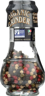 Drogheria & Alimentari, Organic 4 Seasons Peppercorns Mill, 1.23 oz (Pack of 1)