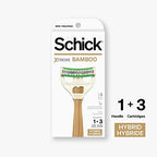 Schick Xtreme Bamboo Razor - Eco Friendly Disposable Razors, Bamboo Handle