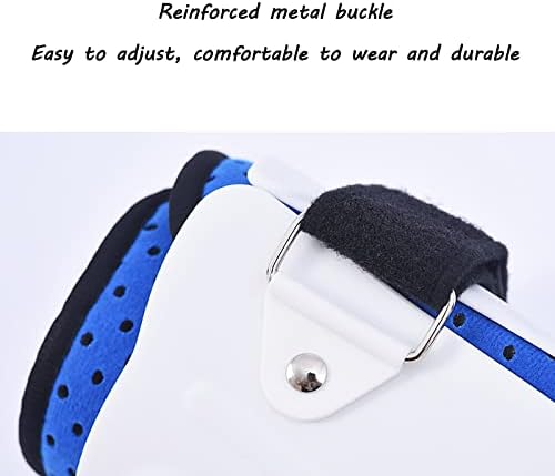 Foot Drop Orthosis, Adjustable Breathable Plantar Fasciitis Brace, Anti-Slip Shock Absorption, for of Plantar Fasciitis Tendonitis & Drop Foot/2179，Left M