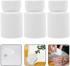 iplusmile 20pcs Plastic Pill Bottles Empty Medicine Containers for Samples Reagents and Storage for Capsules and Powdered Medications