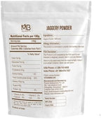MB Herbals Jaggery Powder 2.2 lb (1 Kg / 35 oz) | Raw Untreated Jaggery Powder | No Anti-Caking Agent Used | No Preservative | Absolutely Natural