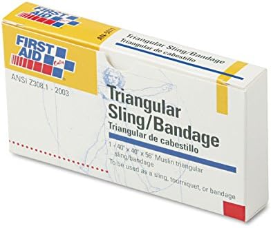 First Aid Only AN5071 Refill Sling/Tourniquet Triangular Bandages 40-Inch x 40-Inch x 56-Inch 10/PK