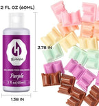Purple Oil Based Food Coloring – 2 fl oz Professional Grade Concentrated Oil Food Dye for Melting Chocolate, Candy Melts, Cake Pops, Strawberries & Baking