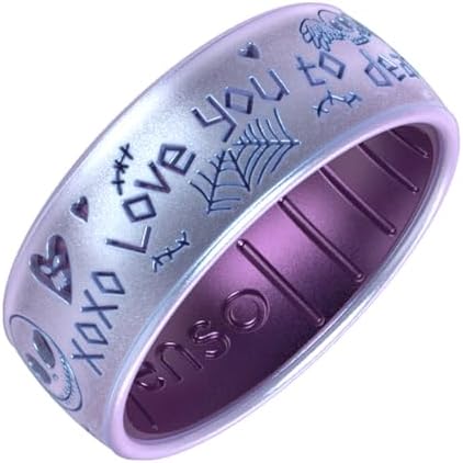 Enso Rings The Nightmare Before Christmas Collection - Disney Silicone Rings - Jack & Sally