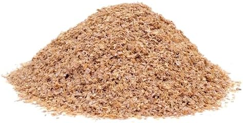 Organic Wheat Bran, Non-GMO, High in Fiber, Nutty Flavor, Baking Ingredient, Bulk, 30 lb
