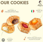 Matilde Vicenzi Millefoglie D'Italia Cookie Tin - Imported Assortment of Italian Butter Cookies & Crispy Tea/Coffee Pastries, Kosher Dairy - Gift Box for Easter, Mothers Day Gifting - 13.76oz (390g)