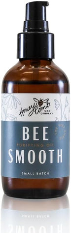 Honeycomb's BeeSmooth Oil- Pre/Post Wax Oil, Removes Wax Residue After Hair Removal, Essential Pre/Post-Treatment for Effective Waxing, 4 oz, BeeSmooth (4 oz)