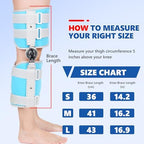Kids Hinged Knee Brace Children Toddler Knee Immobilizer with Side Stabilizers Pediatric Medical ROM Post Op Knee Brace for Knee Pain Arthritis ACL PCL MCL Meniscus Tear Injuries (Small)