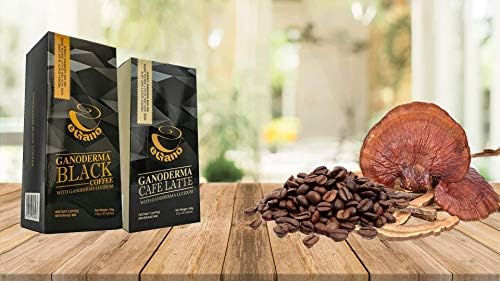 3 Boxes eGano Premium Ganoderma Cafe Latte Instant Coffee With Ganoderma Lucidum Extract (21g x 20 Sachets Box), (EGBC)