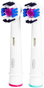 Oral-B 3D White Replacement Electric Toothbrush Heads Refills, 2 Pack
