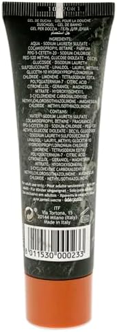 Laura Biagiotti Roma for Men - Refreshing Shower Gel - Sensual and Soulful Character - Fruity Aromas of Grapefruit and Sandalwood - Nourishing Moisture and Cleanses Dirt and Impurities - 1.7 oz