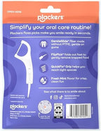 Plackers® Gentle Line® Floss Picks, Super Soft, GentleSlide® Fiber Made Without PTFE, Slides Easily Between Teeth, Fresh Mint, 150 Count